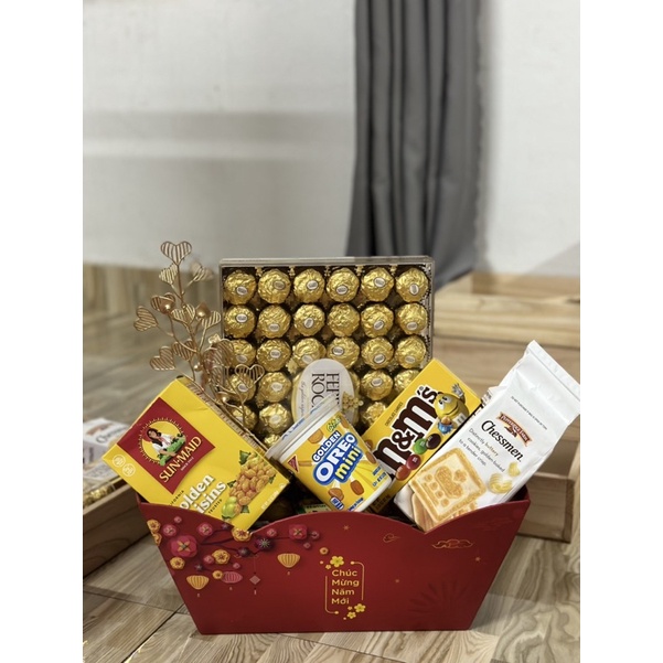 (CHỈ BÁN HÀNG MỸ) SET GIỎ QUÀ TẾT 2023
