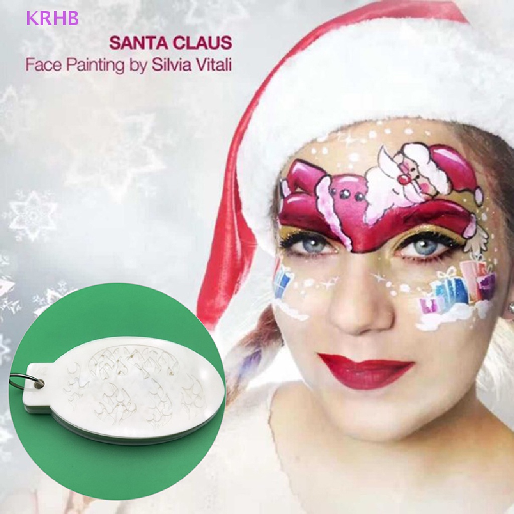 Set 42 Khuôn Vẽ Mặt / Cơ Thể Nghệ Thuật Chuyên Nghiệp Mới