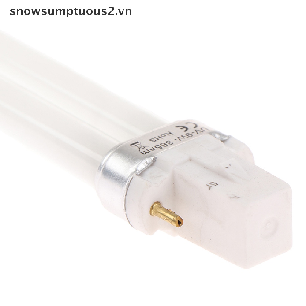 Bóng Đèn LED UV 9W / 12W Hình Chữ U Chuyên Dụng Hong Khô Sơn Móng Tay