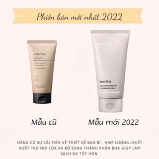 Sữa rửa mặt tro núi lửa Innisfree Jeju Volcanic