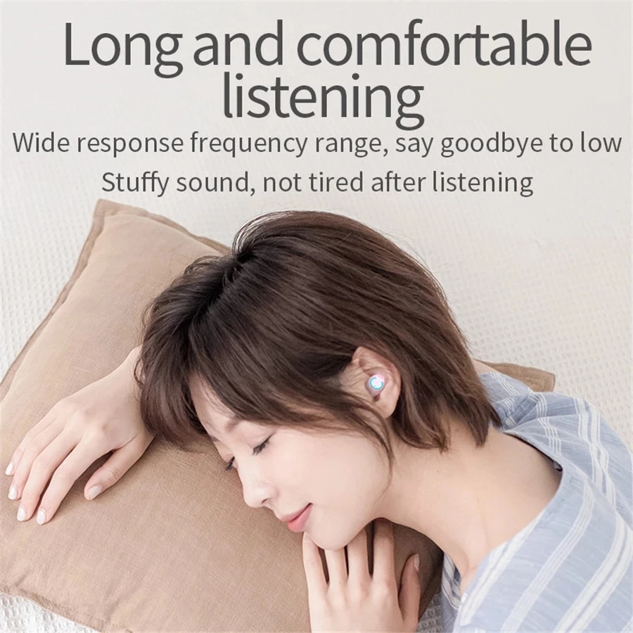Tai Nghe Bluetooth Không Dây F9 TWS 5.0 Chống Thấm Nước IPX5 Tích Hợp Sạc Dự Phòng 2500mAh