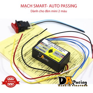 Mạch pasing smart 10 chế độ dành cho đèn trợ sáng mini 2 màu-tặng công tắc