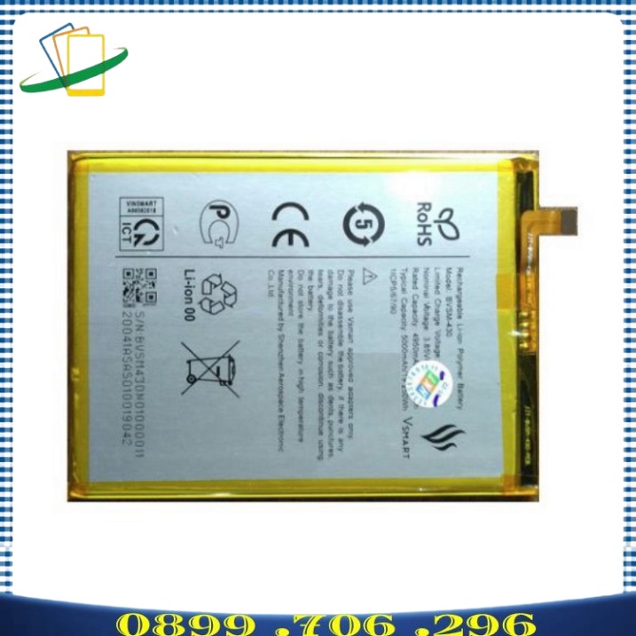 PIN VSMART JOY 3 / BVSM - 430 ( BẢO HÀNH 6 THÁNG ) TD.296