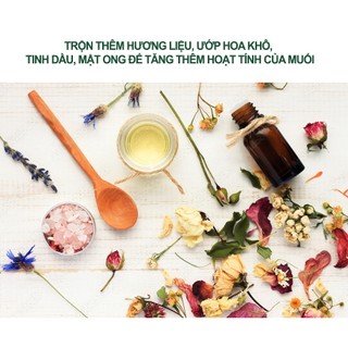 Combo Muối tắm epsom hạt mịn.