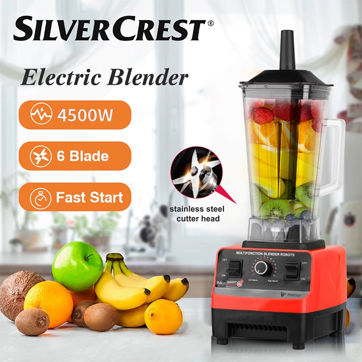 Máy Xay Công Nghiệp, Xay Sinh Tố Đa Năng SILVER CREST Công Suất 4500W