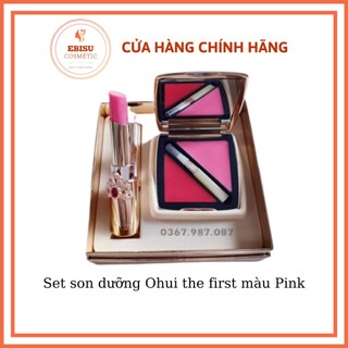 Set son dưỡng Ohui the first màu Pink