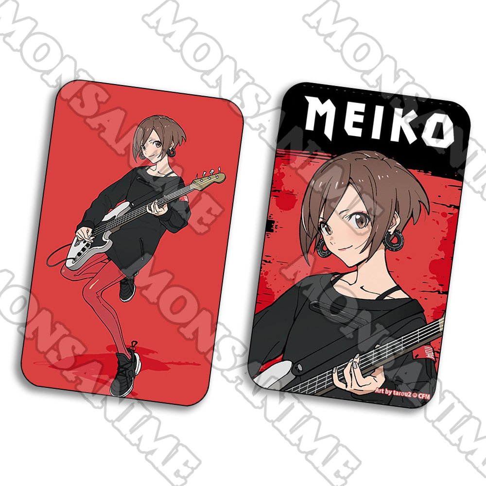 Card bo góc in hình HATSUNE MIKU ảnh thẻ bo viền 5*8cm anime chibi dễ thương đáng yêu