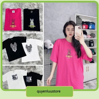 Áo lifework tee logo dog áo thun unisex nam nữ form rộng tay ngắn lifework in hình chó chất lừ