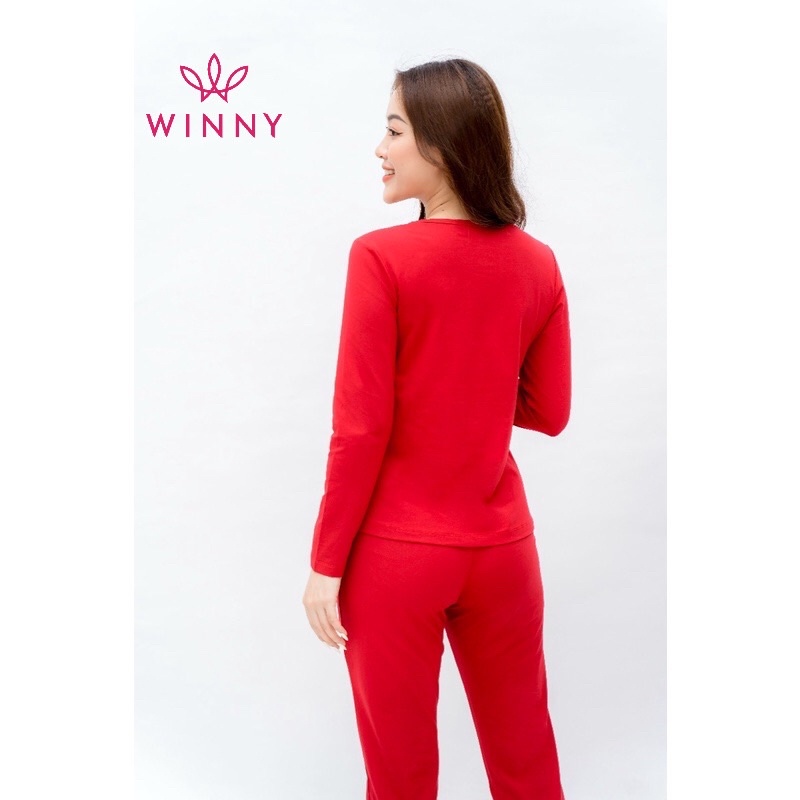 Bộ đồ mặc nhà cotton thu đông WINNY 1MNCT21546D