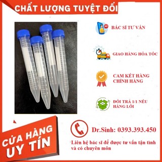 [ HÀNG CHUẨN ] Combo 20 ống nghiệm lý tâm/ lấy máu có lắp vặn 15ml