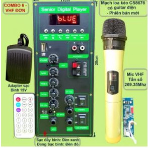 Mạch loa kéo CS88636 kèm micro