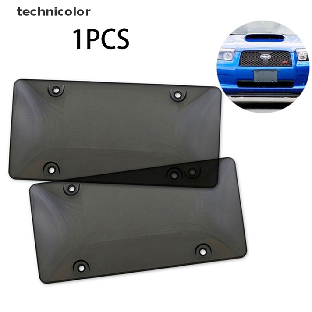 Technicolor d Khung Bảo Vệ Biển Số Xe Hơi Phẳng Màu Trong Suốt TYG