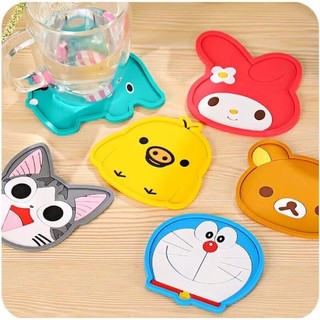 Lót ly 3D Hello Kitty Doremon Doraemon
