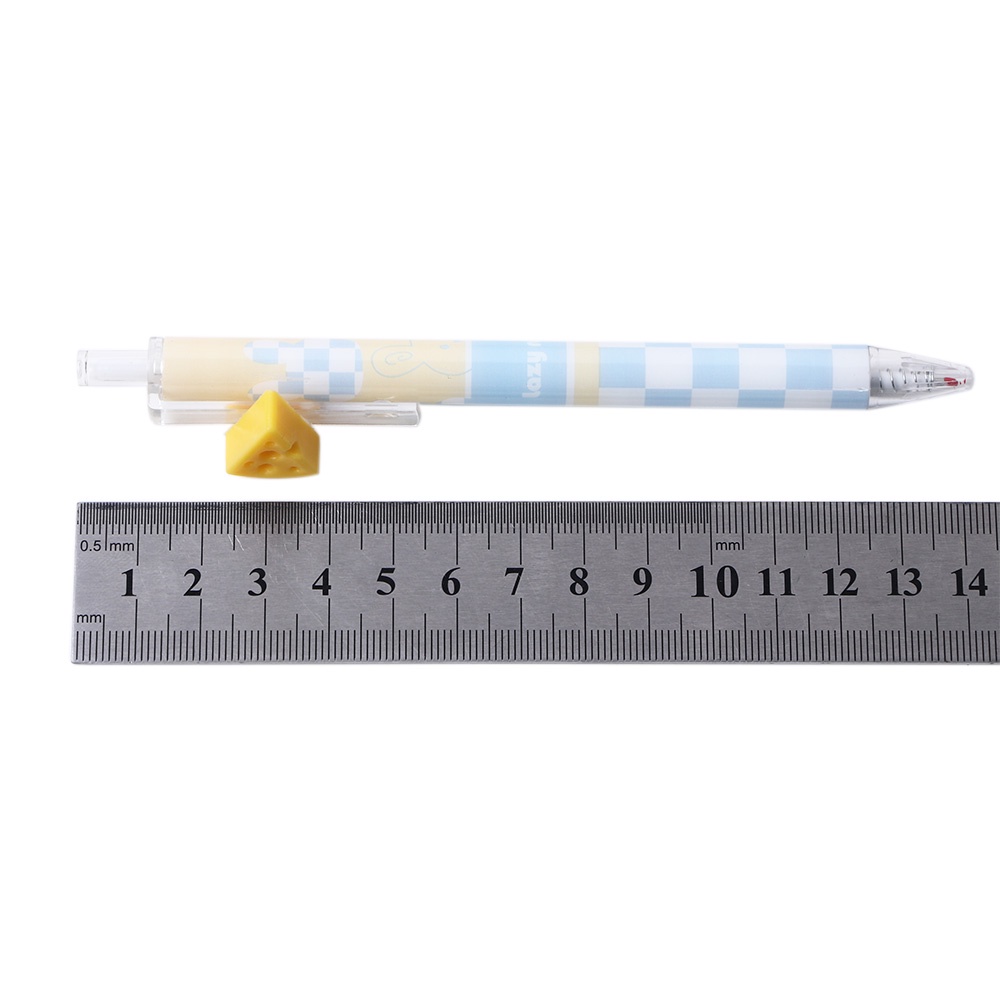 Bút Mực Gel Ngòi 0.7mm Hình Quả Trứng Phô Mai Dễ Thương