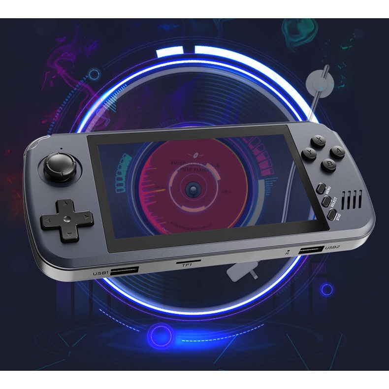 Máy chơi game Powkiddy X39 PRO – 2023 Nâng cấp màn hình 4.5 inch IPS ĐỘ PHÂN GIẢI CAO HƠN - Chơi game PS1/FC/SFC/FBA/GBA