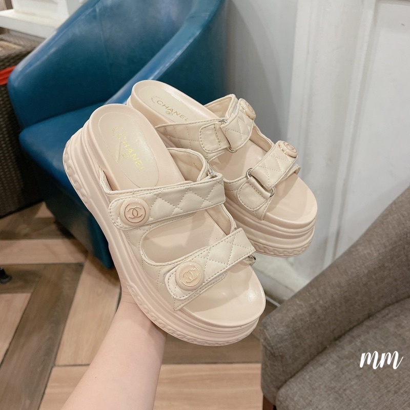 Dép xuồng cn 2 quai logo qccc fullbox