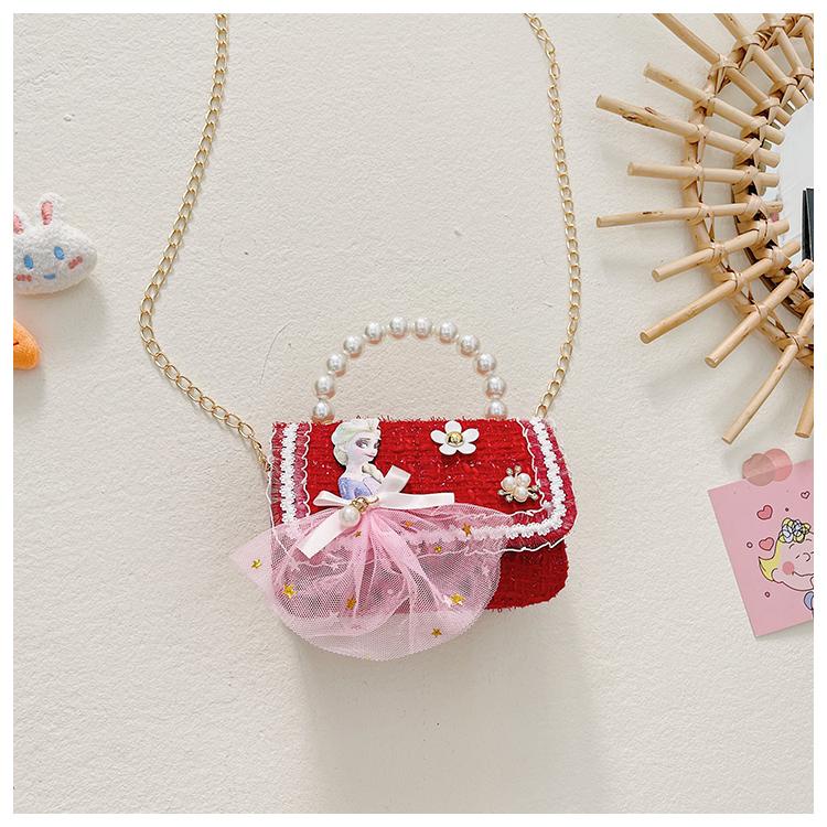 PVN57195 Túi đeo chéo mini, túi đựng lì xì Tết cho bé gái chất dạ xinh xắn
