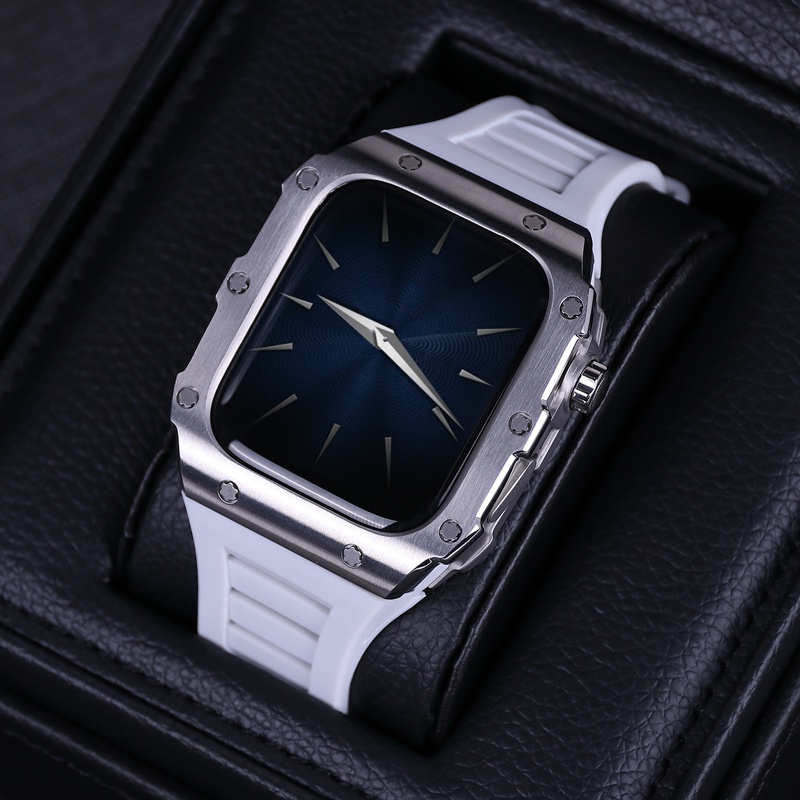 Dây Đeo Inox Cho Đồng Hồ Thông Minh apple Watch series 8 SE 7 6 5 4 44mm 45mm