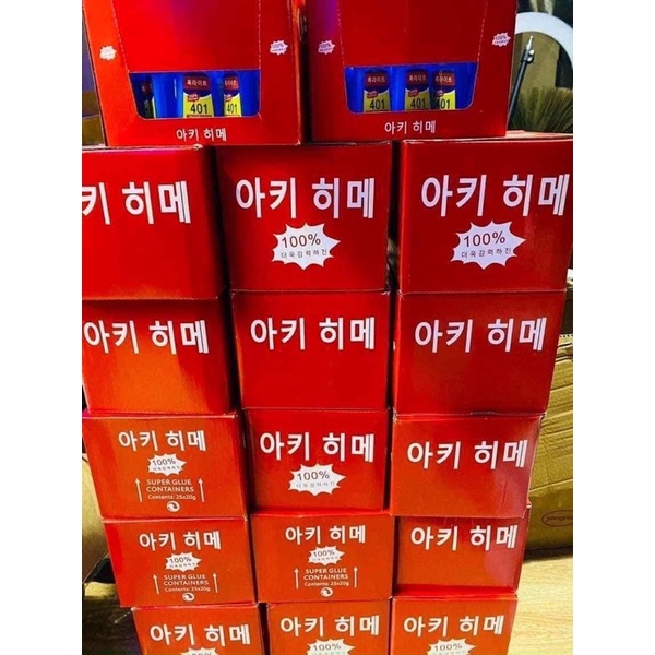 Keo 401 chính hãng , keo gắn móng giả siêu chắc 20g có bảo hành