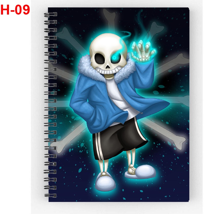 Sổ Lò xo , sổ gáy xoắn anime sans undertale game