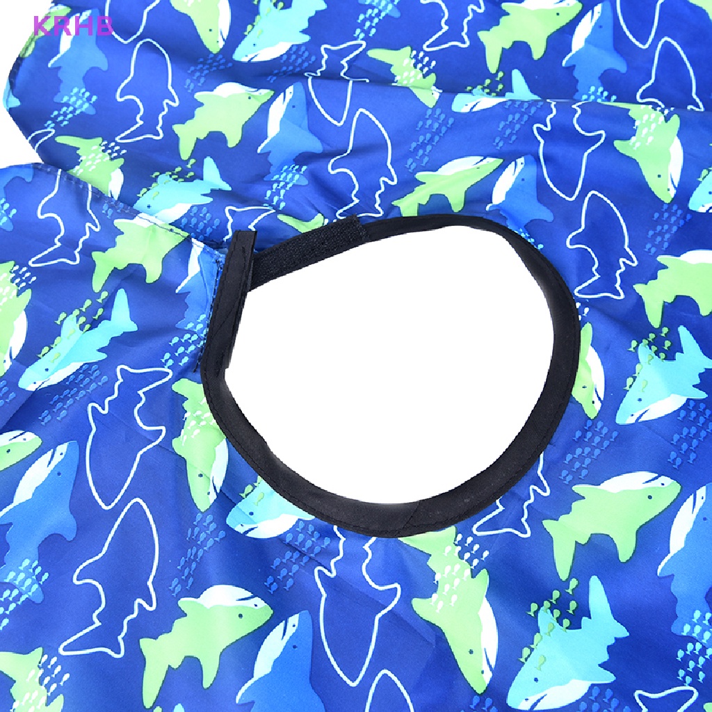 Áo Choàng Cắt Tóc Chống Nước Cho Trẻ Em KRHB Mới