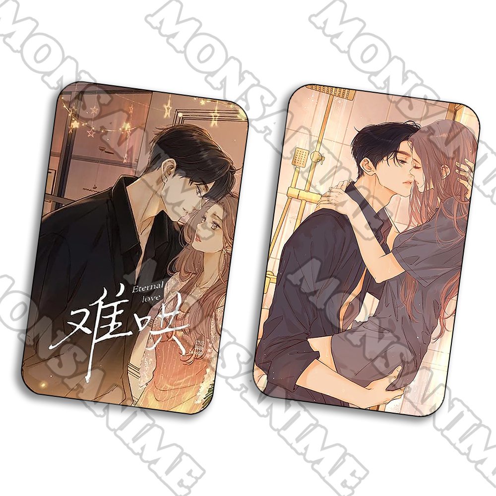 Ảnh card bo góc in hình KHÓ DỖ DÀNH ver PHÒNG SAO manhua thẻ bo viền 5*8cm anime chibi game sưu tầm 1 tấm