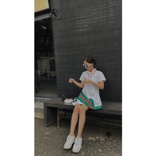 ĐẦM POLO SUÔNG A.S.H.L.E.Y - kèm ảnh thật cận chất