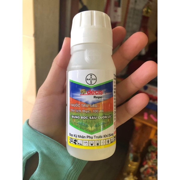 Decis - trừ sâu, bung bọc sâu cuốn lá, trừ tép giáo