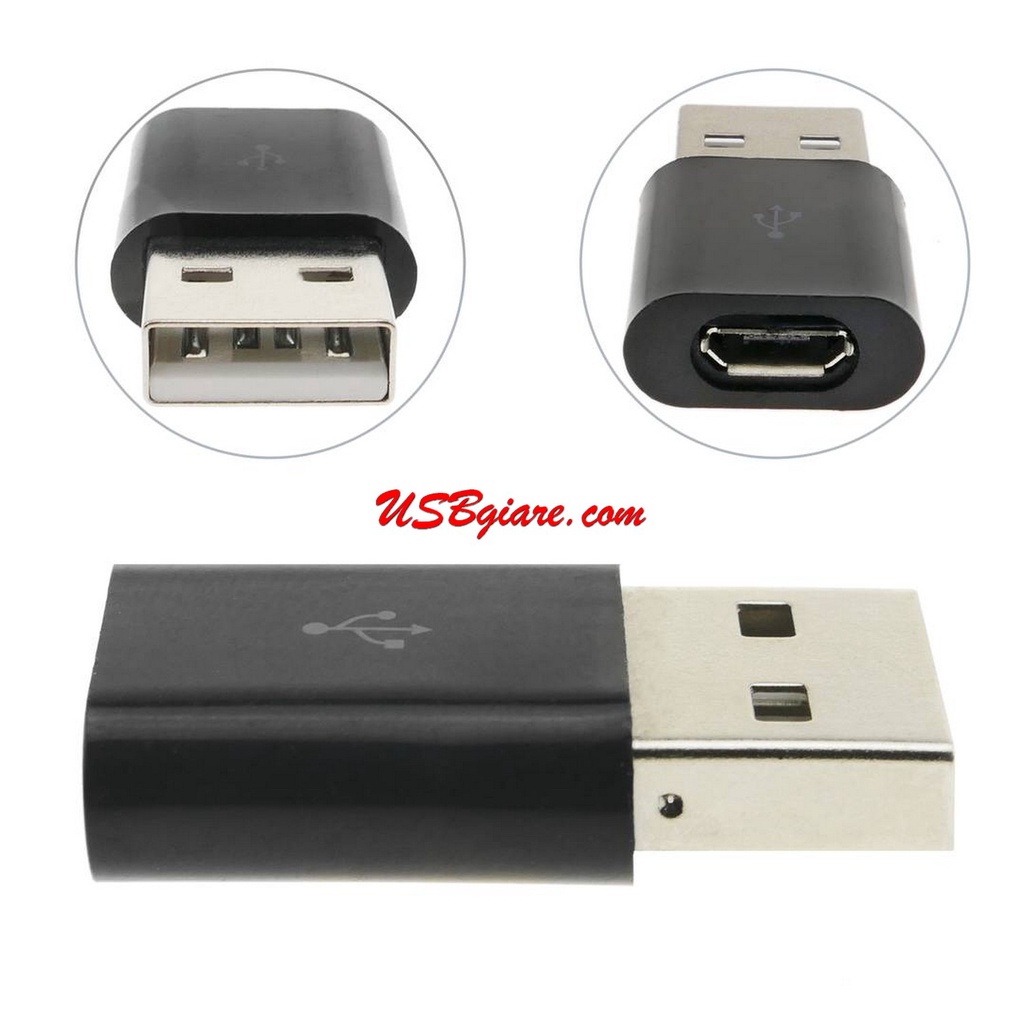 ĐẦU CHUYỂN MICRO USB CÁI SANG USB ĐỰC