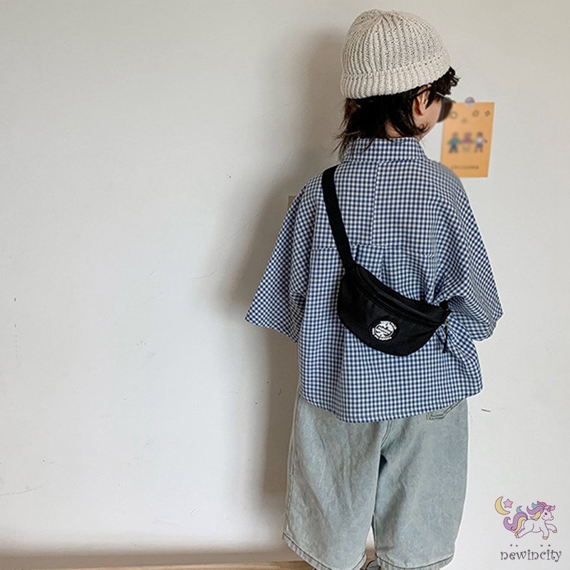 Túi Đeo Chéo Thời Trang Hàn Quốc Đơn Giản Dành Cho Bé Trai