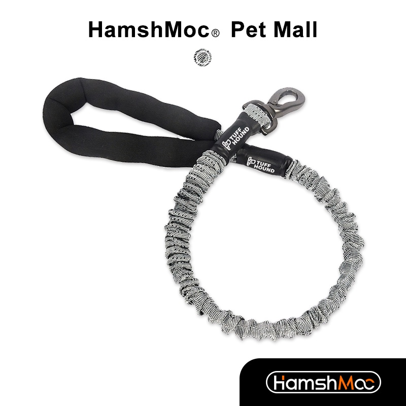 HamshMoc Dây Dắt Chó Đi Dạo Đàn Hồi Có Đệm Điều Khiển Kích Thước Vừa Và Lớn HamshMoc