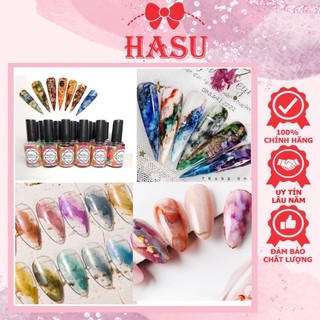 Cồn loang Unikoin - set cồn loang nail chuẩn màu 15ml