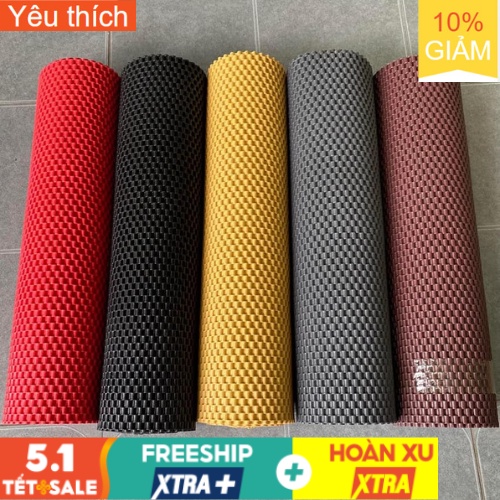 Thảm lót sàn ô tô dài 3m x 60cm cao su cao cấp loại 1 cho xe ô tô 4 -7 chỗ cho các dòng xe hơi