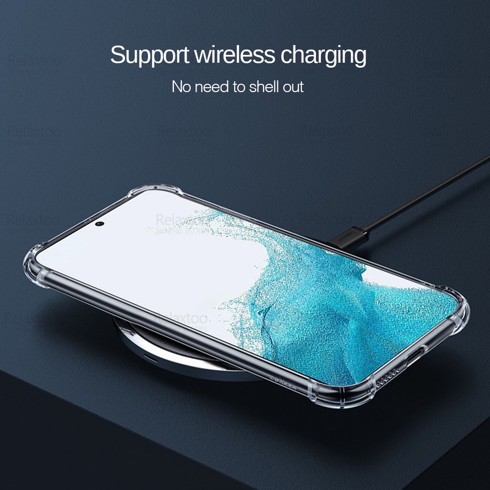 Ốp Điện Thoại TPU Dẻo Trong Suốt Có Túi Khí Chống Sốc Cho Samsung Galaxy A14 A34 A54 5G A 14 A 34 A 54 A146B