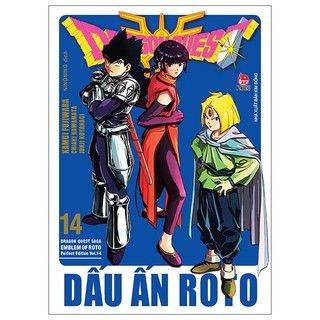 Truyện tranh - dragon quest - dấu ấn roto - perfect edition - tập 14 - tặng kèm bookmark pvc - kđ