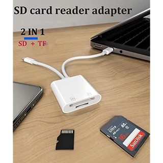 Đầu Đọc Thẻ Nhớ CCLCC 2 Trong 1 Cho iPhone / iPad SD / Android USB Type C