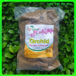 Xơ Dừa Trồng Lan Happy Green Phú Nông- Gói 200g