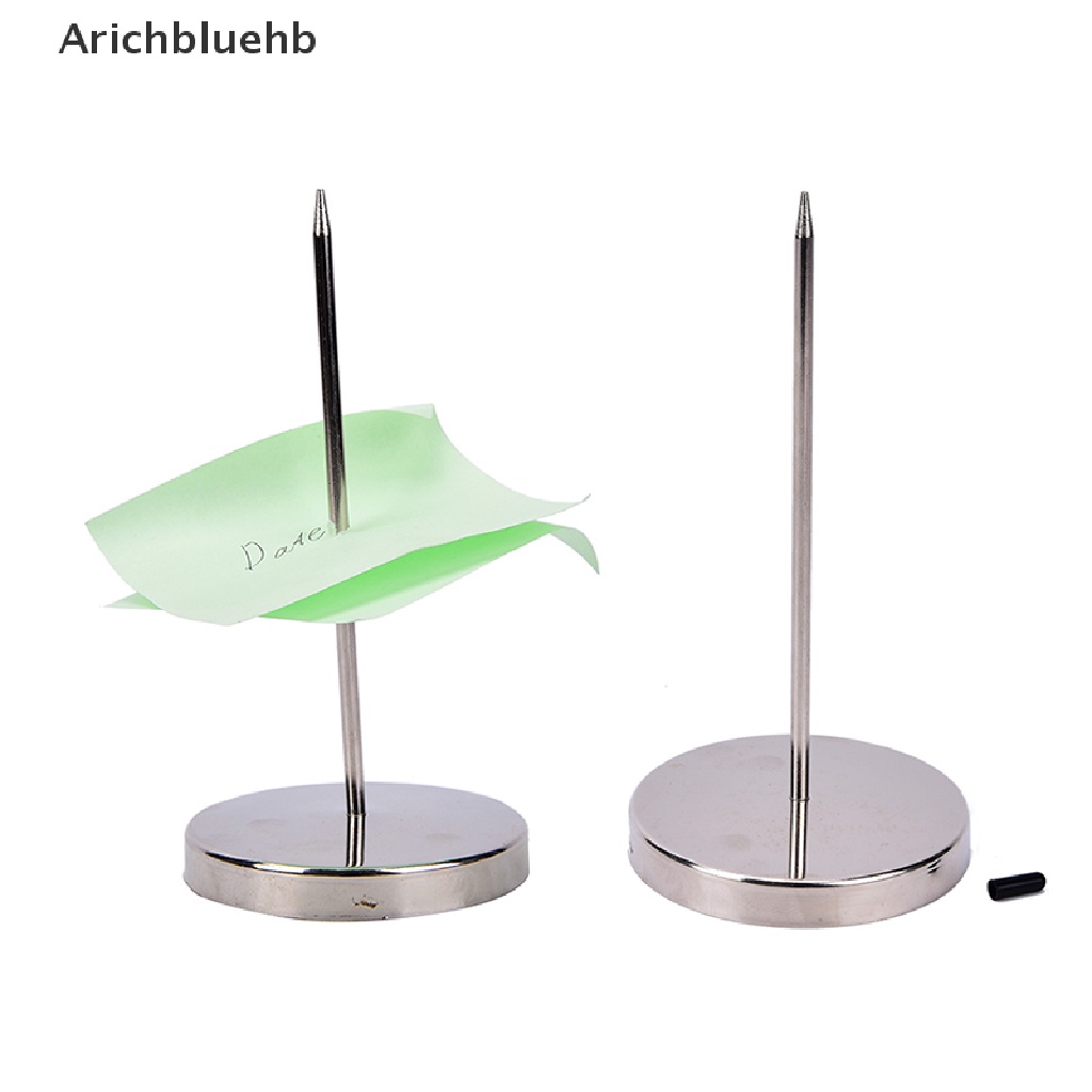 < Arichbluehb > Giá Đỡ Giấy Ghi Chú An Toàn Cho Bill Receipt Note Để Bàn Văn Phòng