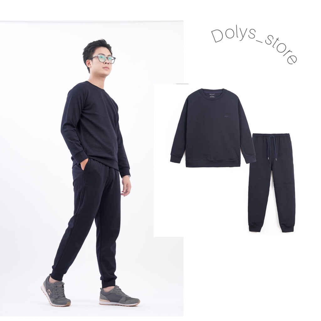 Bộ nỉ nam VNXK dày dặn, trẻ trung, thời trang, ấm áp mèm mịn, mặc lên dáng khoẻ khoắn