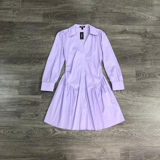 Đầm Express sơ mi tay dài