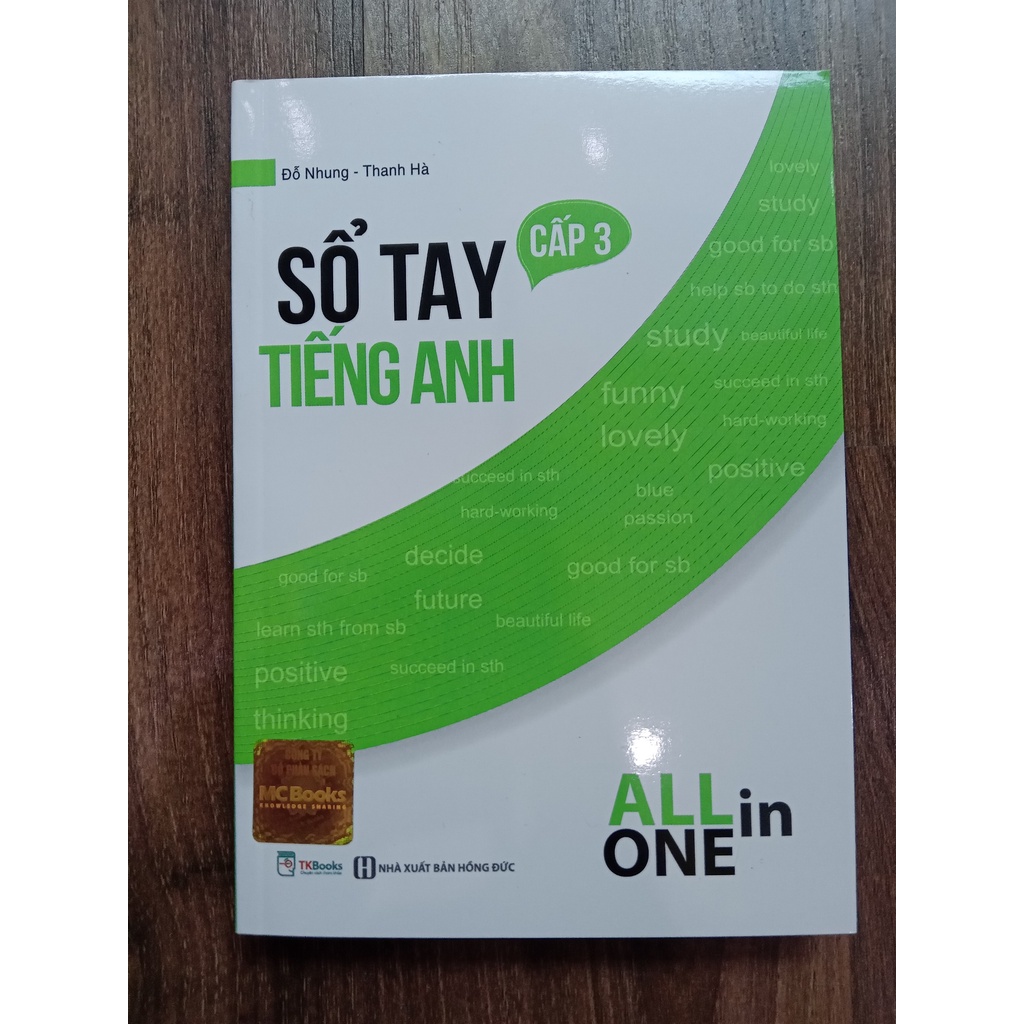 Sách - Sổ tay tiếng Anh cấp 3 - All in one (MC)