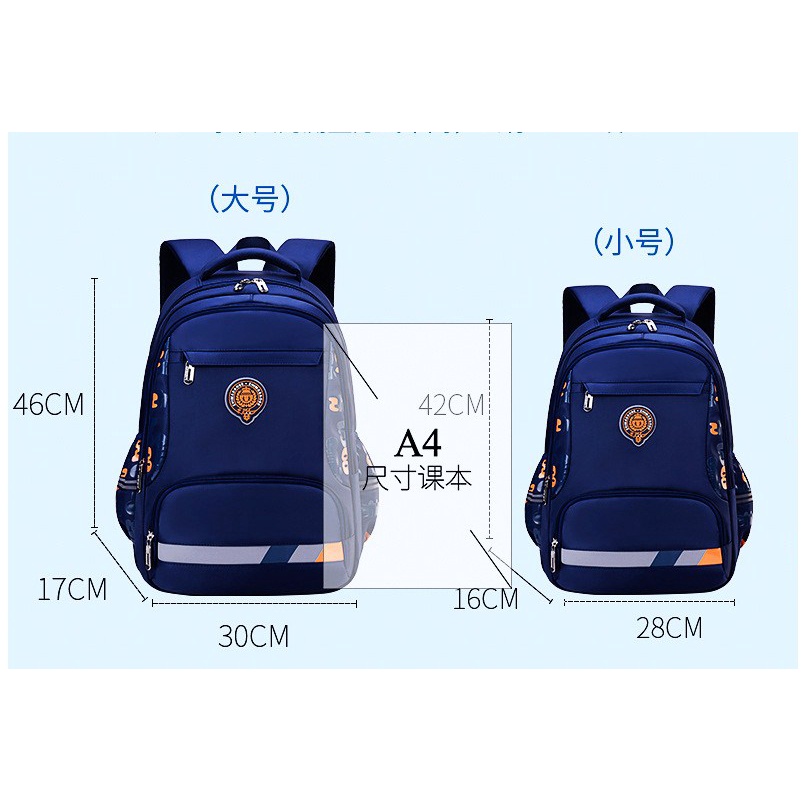 Balo Học Sinh cho Bé Trai - Hàng Đẹp-Chắc Chắn Zmbaby2270