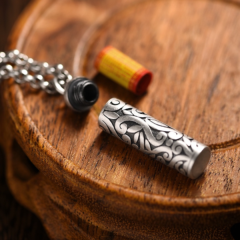 Mặt Dây Chuyền Bạc 99 Có Thể Mở Ra Dành Cho Nam Và Nữ