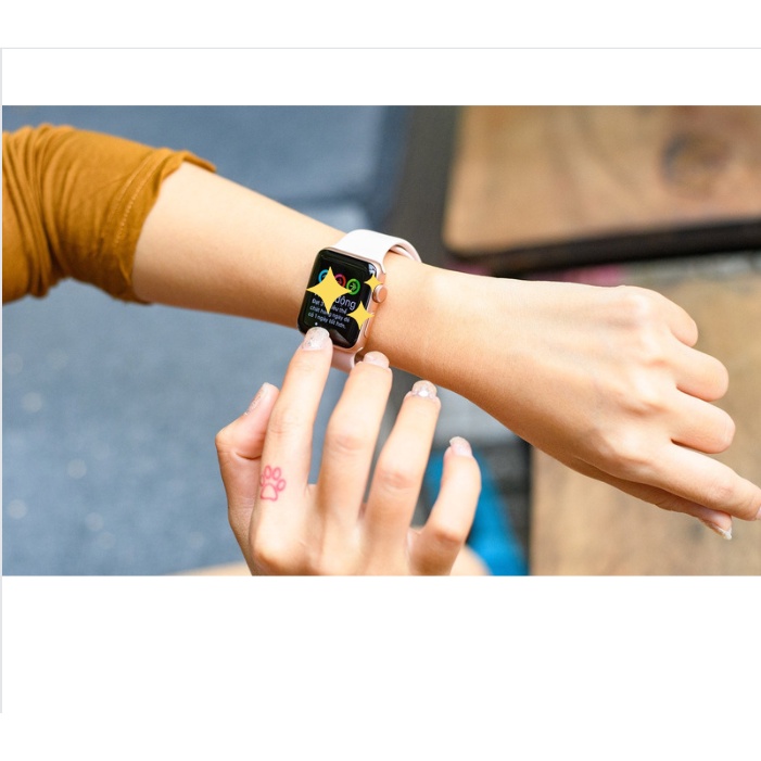 Đồng Hồ Thông Minh GS7 Mini Seri 7 Size 40mm Cao Cấp Full Màn Hình - Thay Ảnh Nền - Nghe Gọi Bluetooth - BH 6 Tháng