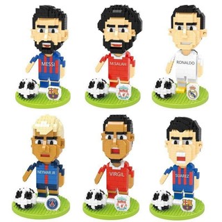 Đồ chơi mô hình cầu thủ bóng đá Messi cr7 Ronaldo Neymar Salah