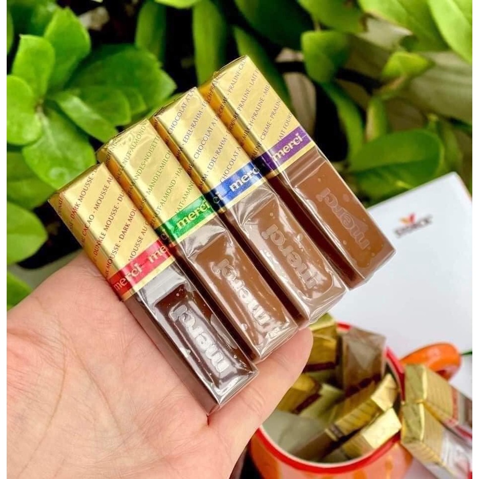Hộp Socola Merci Finest 250gr hàng Đức