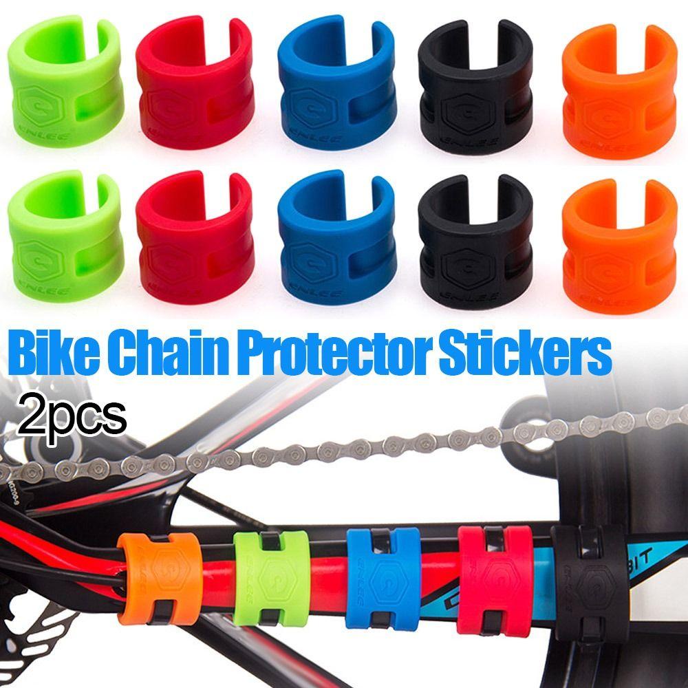 OKDEALS Bộ 2 Khung Bảo Vệ Dây Xích Xe Đạp Leo Núi Gồm 5 Màu