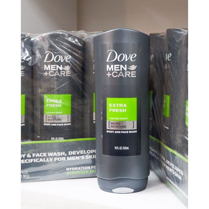 Sữa tắm Dove Men Care Extra Fresh 532ml hàng Mỹ