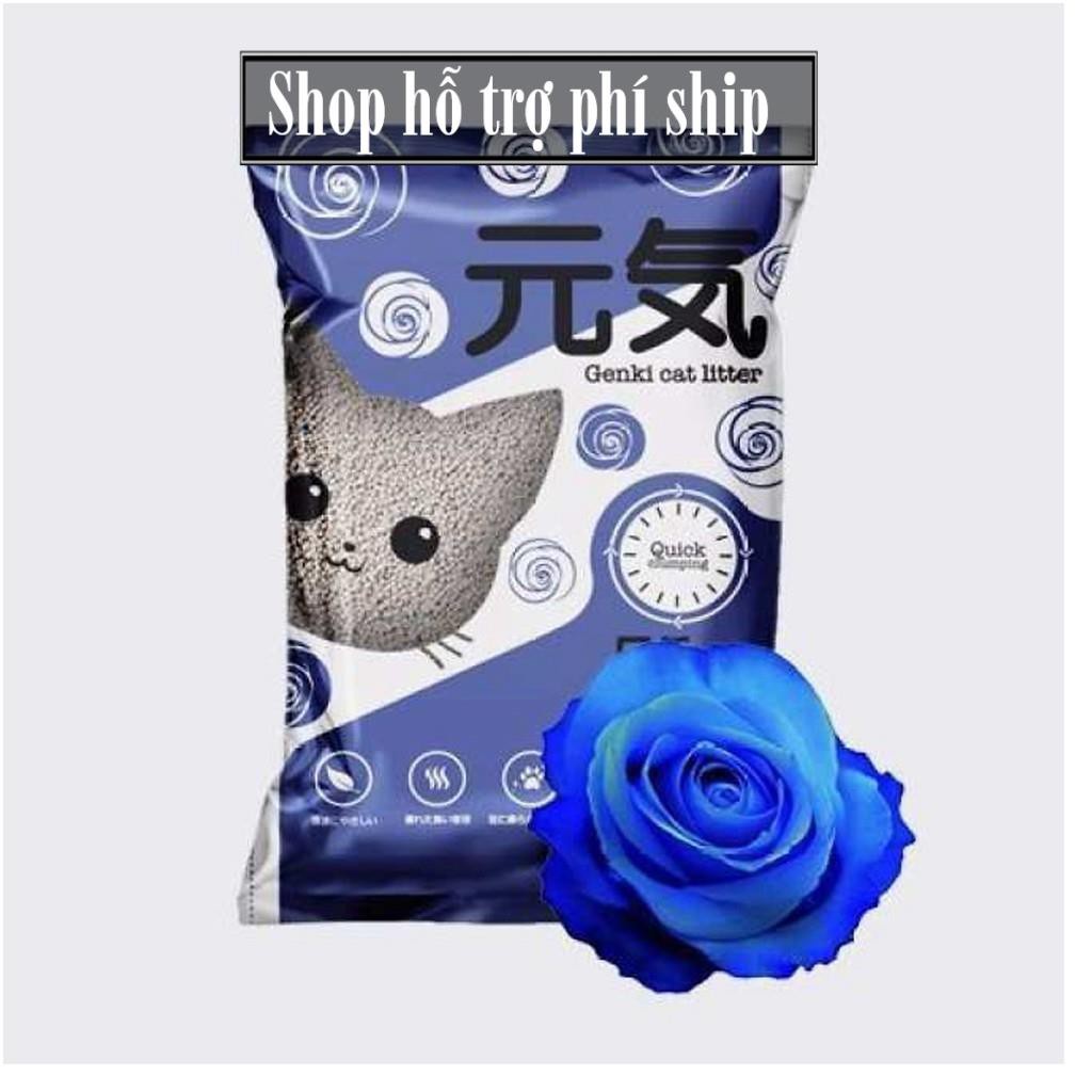 Hỗ trợ Ship- Cát vệ sinh cho mèo 5L genki & Betago 8 lít
