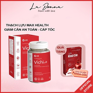Giảm cân VICHI ++ mẫu mới dành cho cơ địa mỡ rắn tặng kèm khoá cân